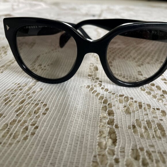 Prada Black Cat-Eye Sunglasses - Picture 2 of 5